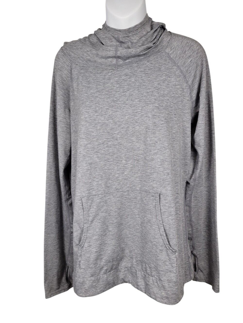 2/$20 Gap Fit Blank Grey Hoodie Sweatshirt Top Size: Large